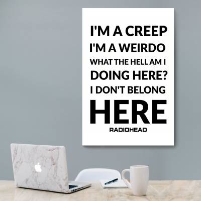 شاسی  radiohead  im creep
