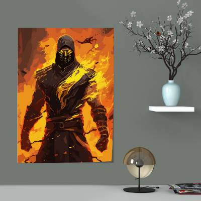 پوستر سیلک مورتال کمبت - 4
