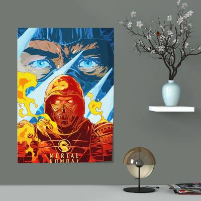 پوستر سیلک مورتال کمبت - 8