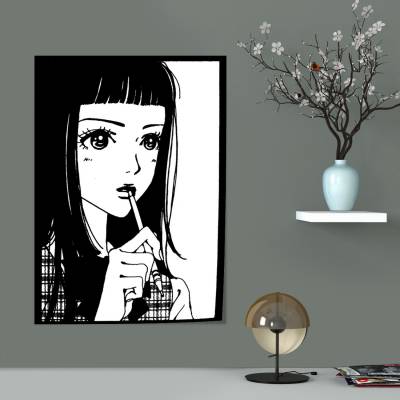 پوستر سیلک دختر انیمه ای