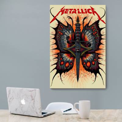 شاسی  metallica moth into flame