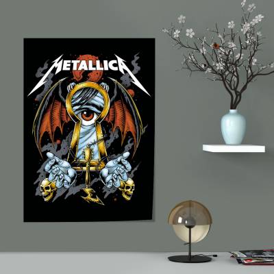 پوستر سیلک metallica m72