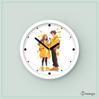 ساعت دیواری  عاشقانه - 27