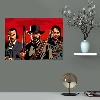 پوستر سیلک  رد دد ریدمپشن - 22