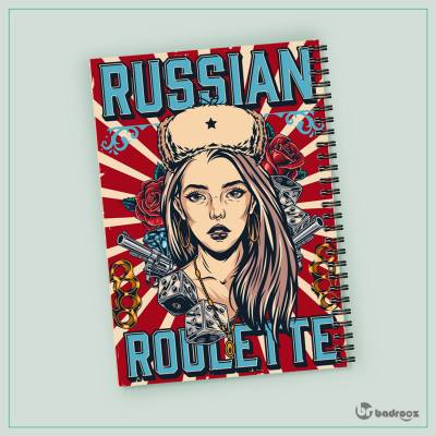 دفتر یادداشت russian girl