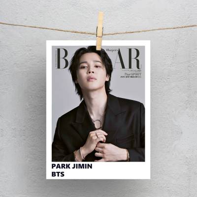 پولاروید jimin Harpers Bazaar