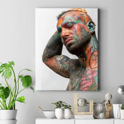 تابلو کنواس (بوم) امیر تتلو - 4