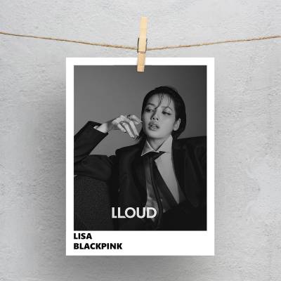 پولاروید(فتوکارت) blackpink Lisa LLOUD