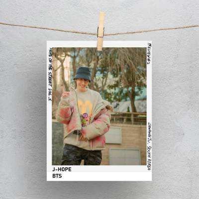 پولاروید(فتوکارت) jhope HOPE ON THE STREET 