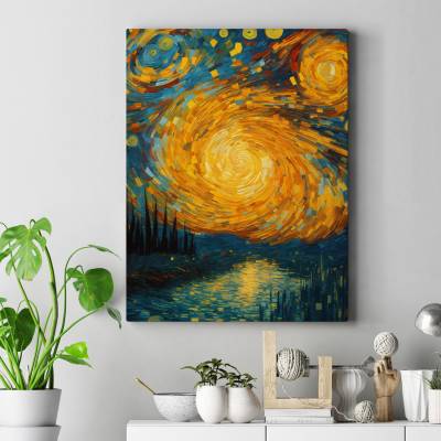 تابلو کنواس (بوم) ونگوگ - 1