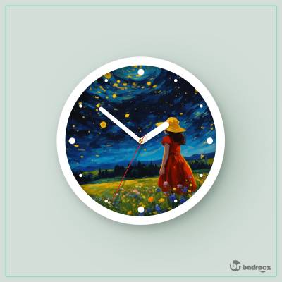 ساعت دیواری  ونسان ون گوگ - 10