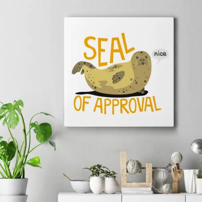 قاب کنواس مربع seal