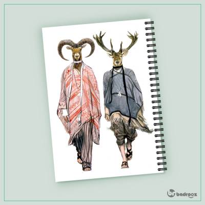 دفتر یادداشت fashion goat