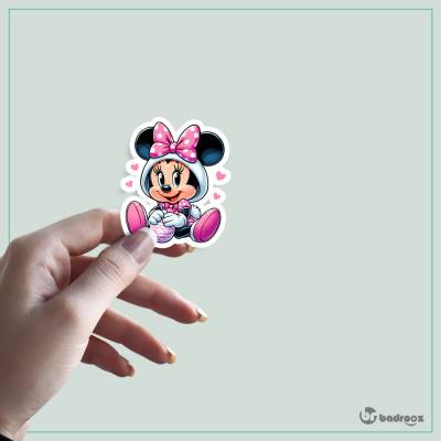 استیکر و برچسب کیوت - 58