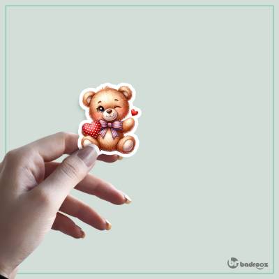 استیکر و برچسب کیوت - 64