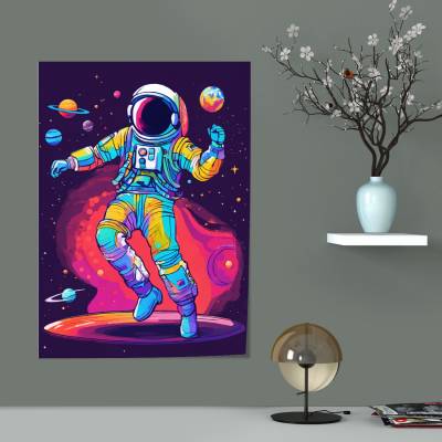 پوستر سیلک فضانورد - 17