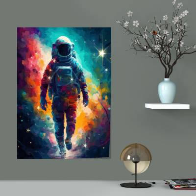 پوستر سیلک فضانورد - 25