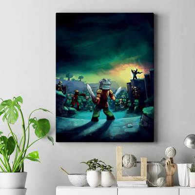 تابلو کنواس (بوم) ماینکرفت - 4