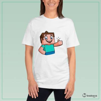 تی شرت زنانه ماینکرفت - 19