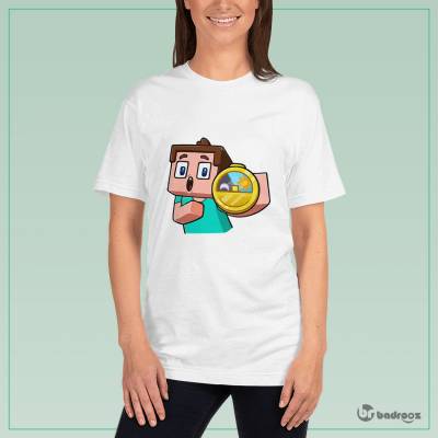 تی شرت زنانه ماینکرفت - 20