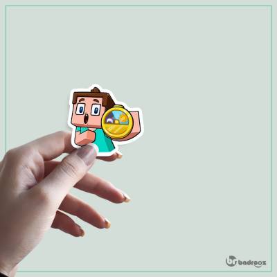 استیکر و برچسب ماینکرفت - 20