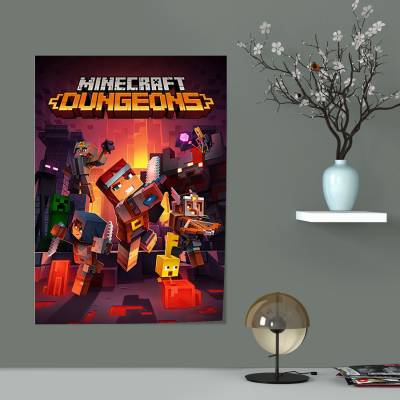 پوستر سیلک ماینکرفت - 39