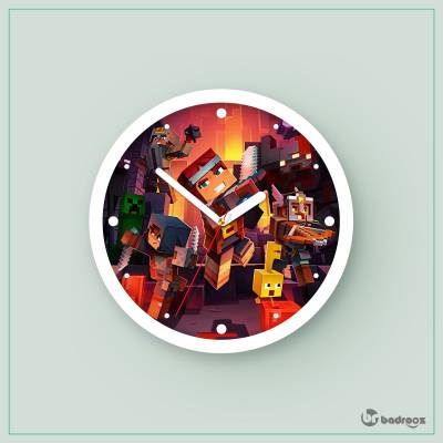 ساعت دیواری  ماینکرفت - 39