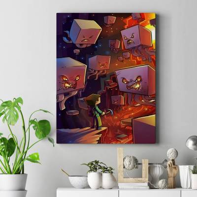 تابلو کنواس (بوم) ماینکرفت - 48