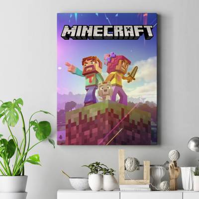 تابلو کنواس (بوم) ماینکرفت -51