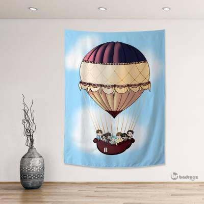 بک دراپ BTS Balloon