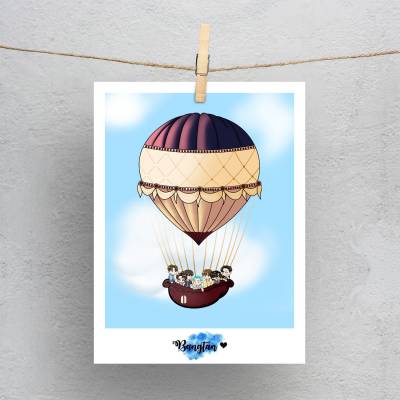 پولاروید(فتوکارت) BTS Balloon