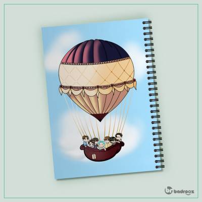 دفتر یادداشت BTS Balloon
