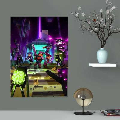 پوستر سیلک ماینکرفت -56