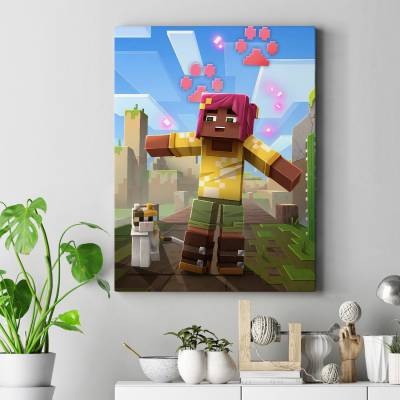 تابلو کنواس (بوم) ماینکرفت -66