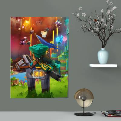 پوستر سیلک ماینکرفت -67