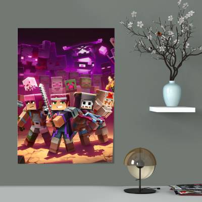 پوستر سیلک ماینکرفت -71