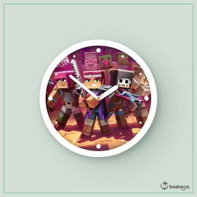 ساعت دیواری  ماینکرفت -71