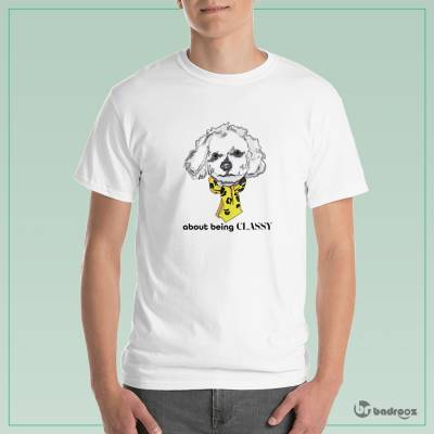 تی شرت مردانه ClassyDog-note