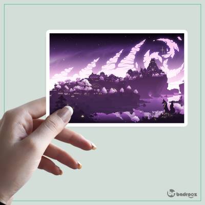 استیکر و برچسب Inazuma cloud