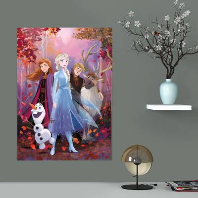پوستر سیلک طرح فروزن - 5