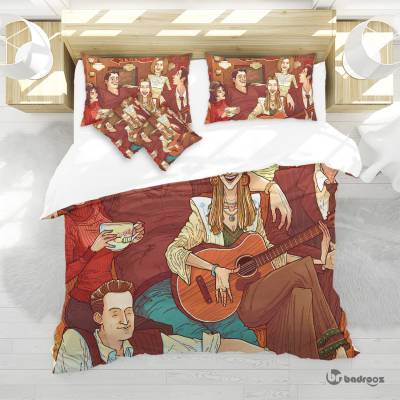 روتختی دو نفره طرح سریال فرندز -2