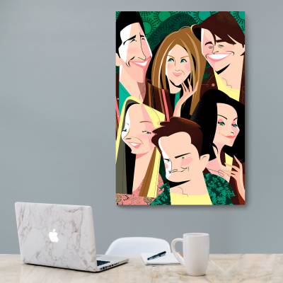 شاسی  طرح سریال فرندز -5