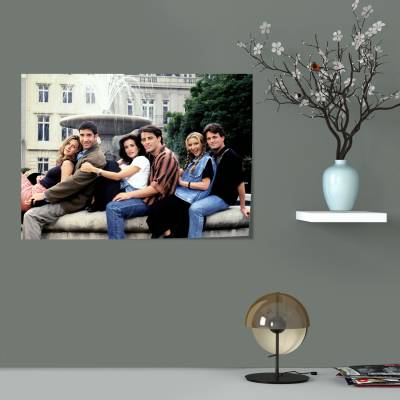 پوستر سیلک طرح سریال فرندز -10