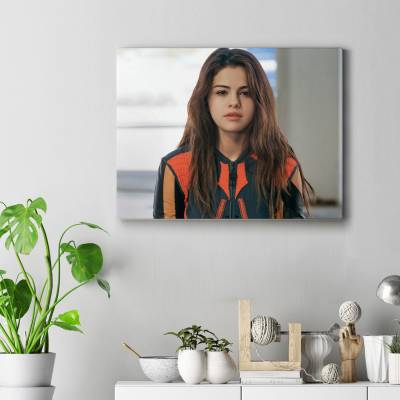 تابلو کنواس (بوم) طرح سلنا گومز - 7