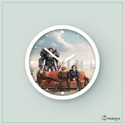 ساعت دیواری  طرح فال‌آوت - 2