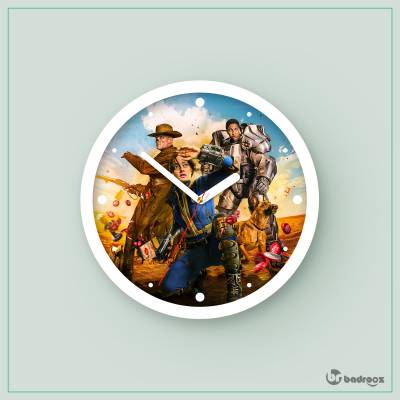 ساعت دیواری  طرح فال‌آوت - 3
