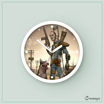 ساعت دیواری  طرح فال‌آوت - 4