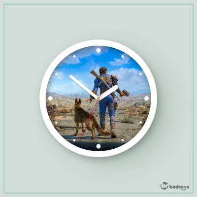 ساعت دیواری  طرح فال‌آوت - 16