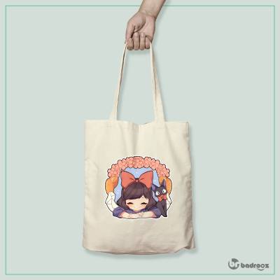 کیف خرید کتان (توت بگ)  kikis delivery service انیمه 