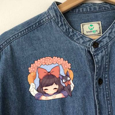 پچ حرارتی (برچسب لباس)  kikis delivery service انیمه 